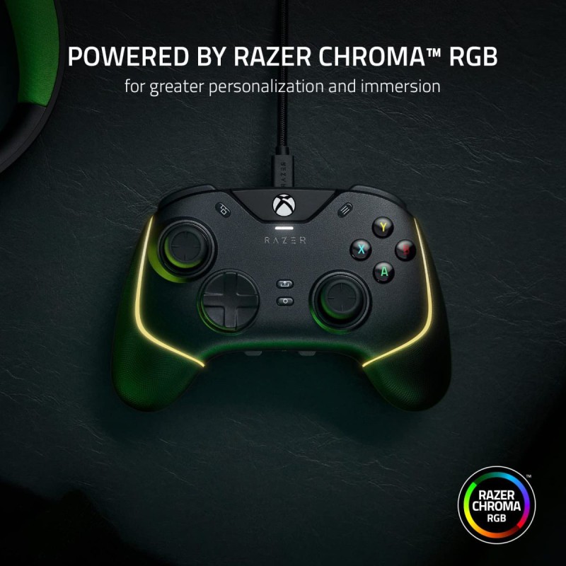 Razer WOLVERINE V2 CHROMA Black XBOX X/S & PC - Wired Gaming Controller