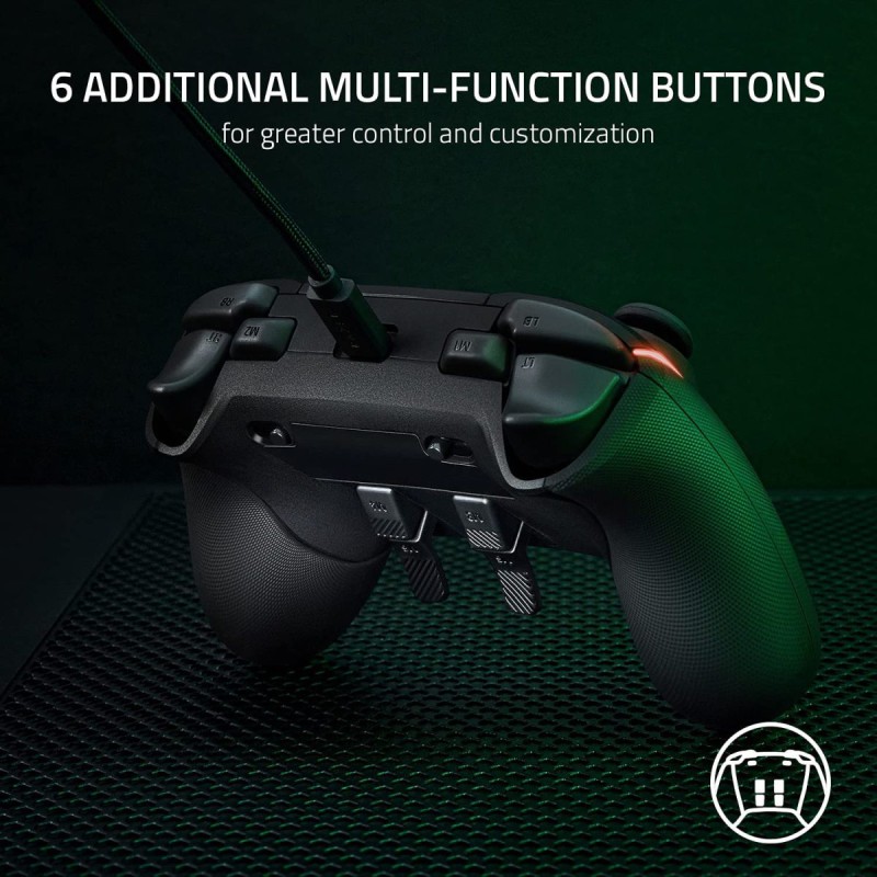 Razer WOLVERINE V2 CHROMA Black XBOX X/S & PC - Wired Gaming Controller