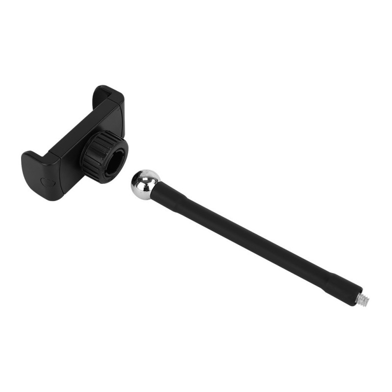 Streamplify Light 10 Streaming Ring Light - Black - 26cm & tripod - selfie stick