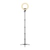 Streamplify Light 14 Streaming Ring Light - Black 36cm & tripod - selfie stick