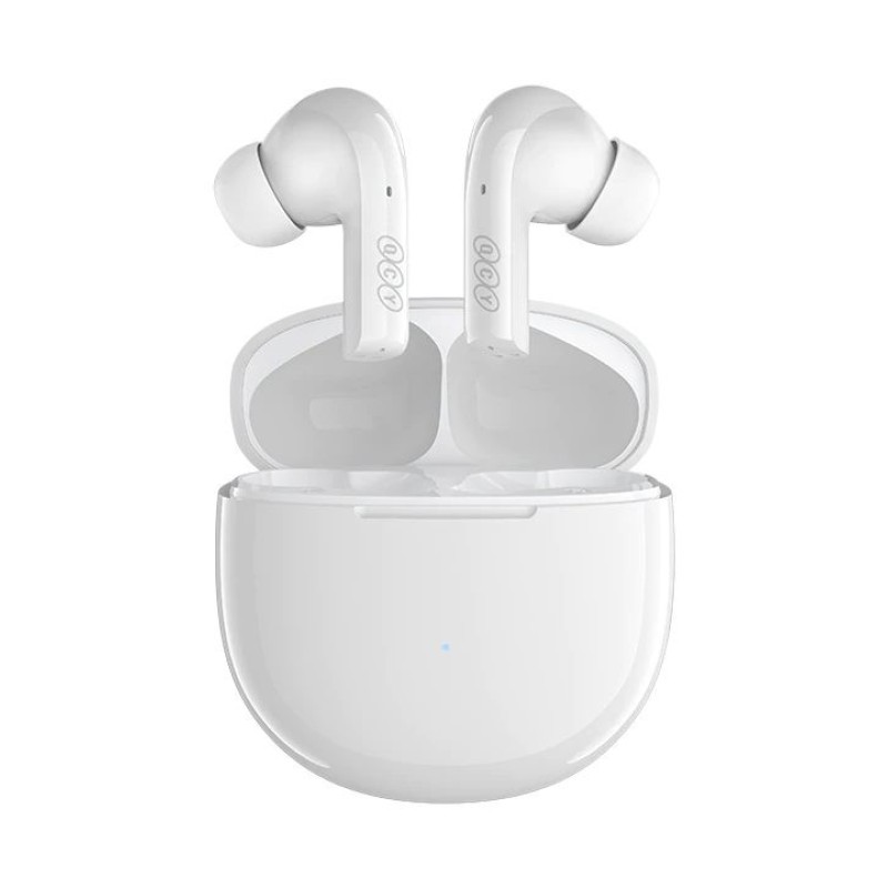 QCY T18 Melobuds TWS WHITE Snapdragon Sound Qualcomm 3050. Bluetooth 5.2. Adaptive high-fidelity