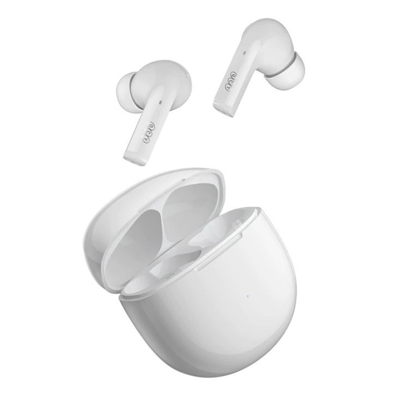 QCY T18 Melobuds TWS WHITE Snapdragon Sound Qualcomm 3050. Bluetooth 5.2. Adaptive high-fidelity
