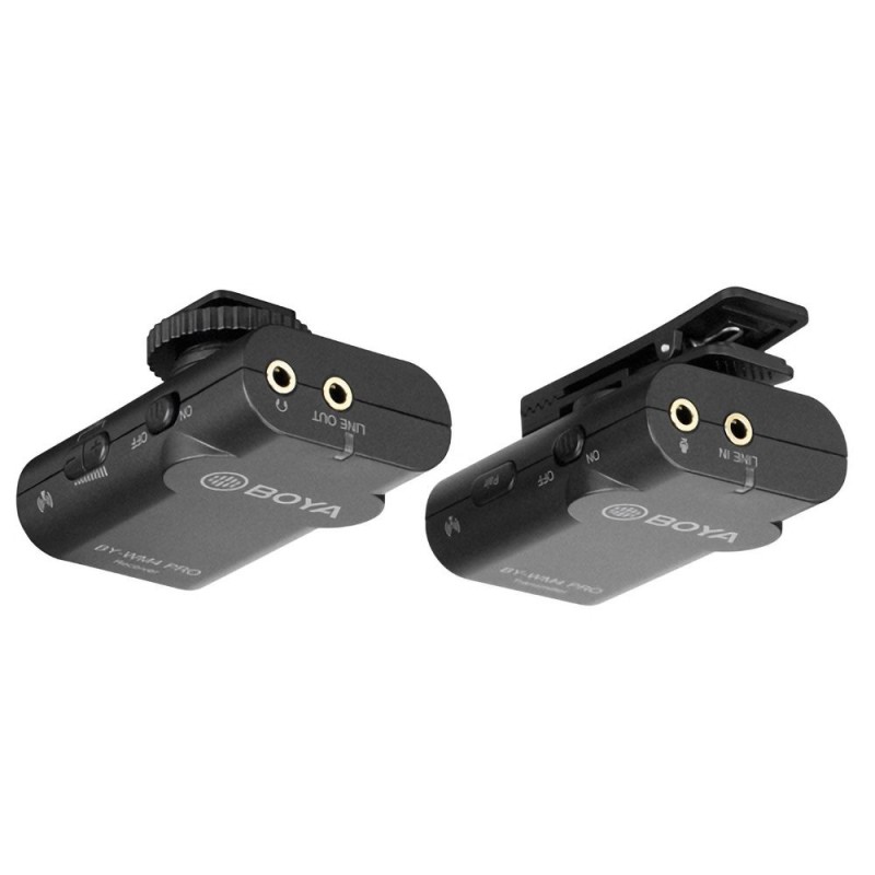 BOYA BY-WM4 pro-K1 wireless mic 2.4G Wireless Mic System 1+1
