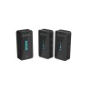 BOYA BY-XM6-S2  2.4 Ghz wireless mic system 3.5mm for camera, phone, laptop 2 transmitters- 2 person