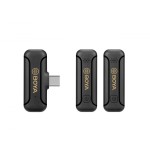 BOYA BY-WM3T2-U2 2,4GHz Mobile wireless mic For Android USB-C (2 transmitters, two person vlog)