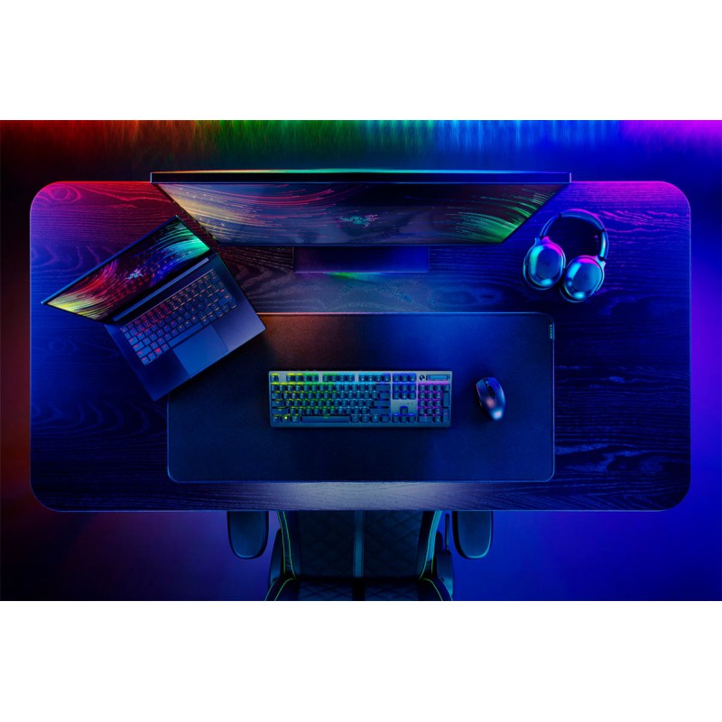 Razer DEATHSTALKER V2 PRO - Linear Red - RGB Wireless Keyboard - Low-Profile Optical - 40 Hr Battery