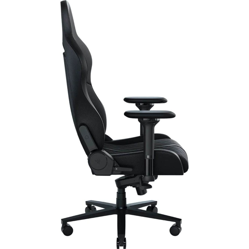 Razer ENKI BLACK Gaming Chair - Built-in Lumbar Arch Memory Foam PU Leather Adjustable Recline