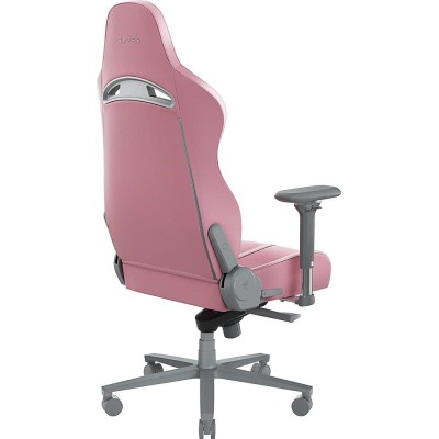 Razer ENKI QUARTZ Gaming Chair - Built-in Lumbar Arch Memory Foam PU Leather Adjustable Recline