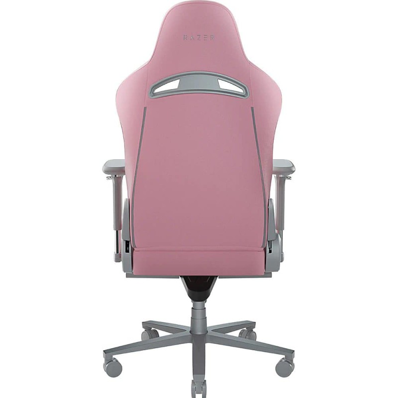 Razer ENKI QUARTZ Gaming Chair - Built-in Lumbar Arch Memory Foam PU Leather Adjustable Recline