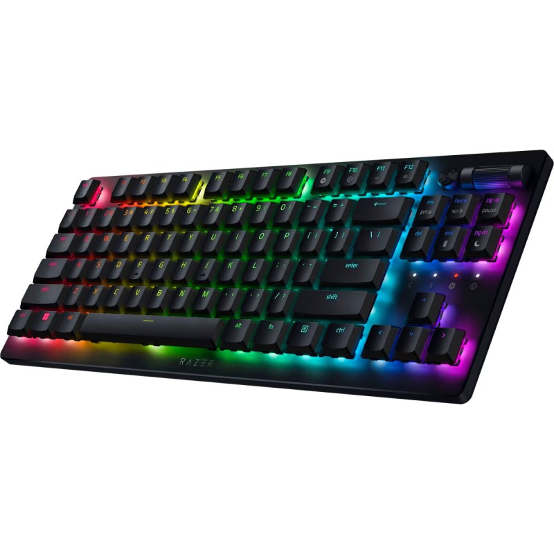 Razer DEATHSTALKER V2 PRO TKL - Wireless - Low Profile - Linear Red - Optical Switches - RGB