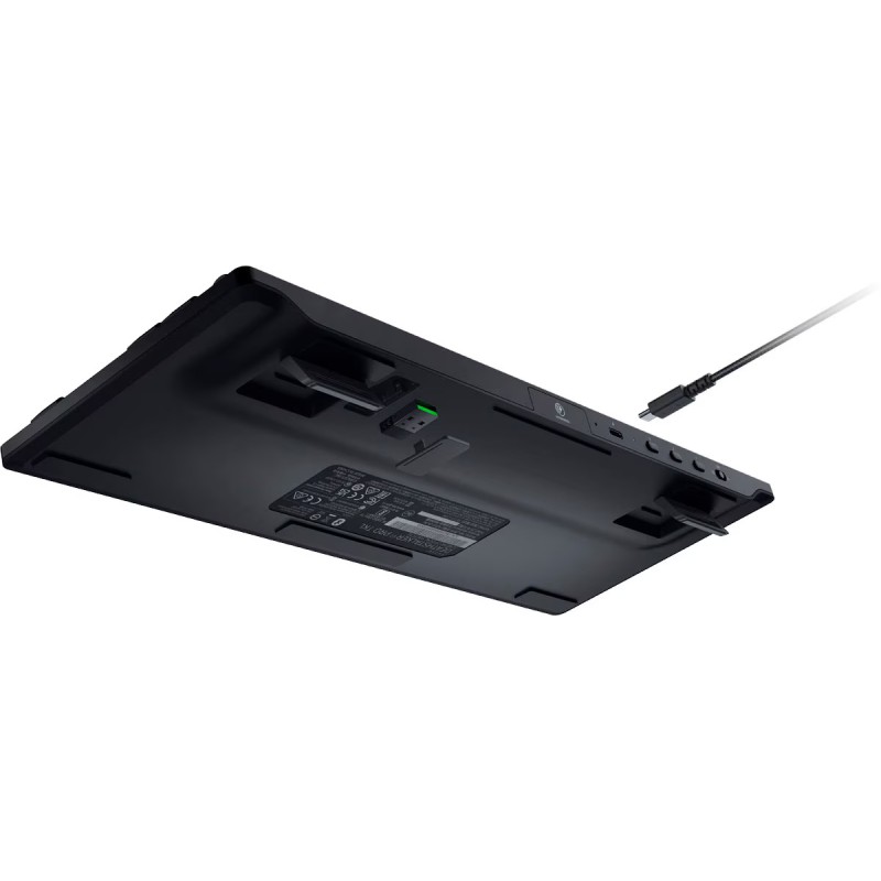 Razer DEATHSTALKER V2 PRO TKL - Wireless - Low Profile - Linear Red - Optical Switches - RGB