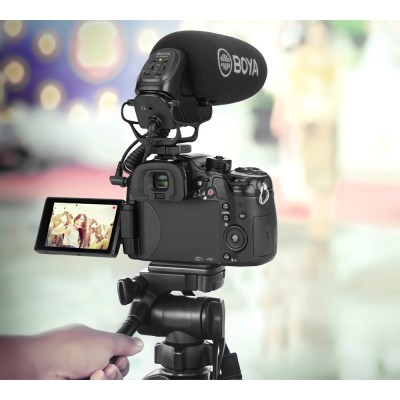 BOYA BY-BM3031 Super-cardioid Shotgun On-Camera Microphone for Cameras and Video