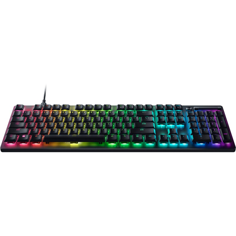 Razer DEATHSTALKER V2 - Low-Profile RGB Gaming Keyboard - Linear Red - Optical Switches