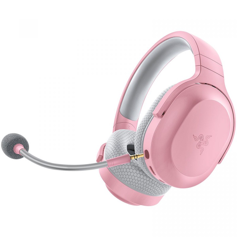 Razer BARRACUDA X QUARTZ Pink Wireless & Bluetooth PC/PS5/Switch/Android Gaming headset With USB-C
