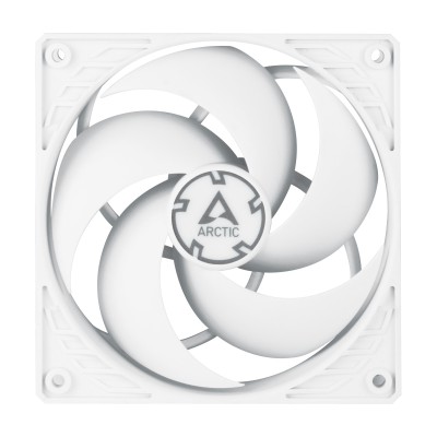 ARCTIC P12 PWM PST – 120mm Pressure optimized case fan | PWM controlled speed with PST - White color