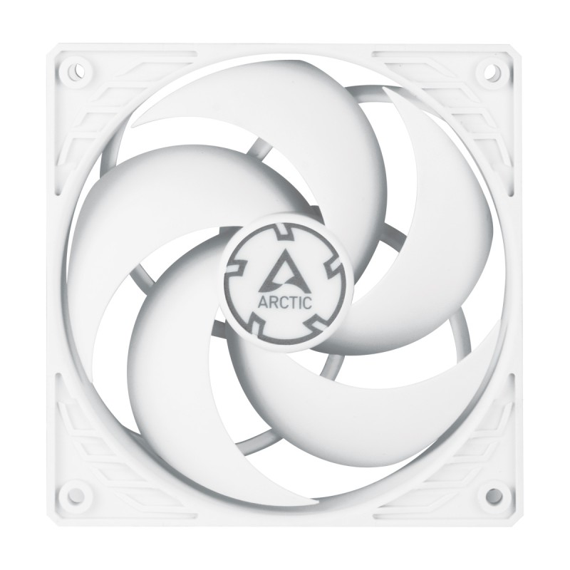 ARCTIC P12 PWM PST – 120mm Pressure optimized case fan | PWM controlled speed with PST - White color