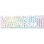 Razer DEATHSTALKER V2 PRO White – Wireless – Low Profile  – Clicky Optical Switches - RGB