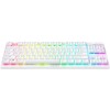 Razer DEATHSTALKER V2 PRO TKL WHITE - Wireless - Low Profile - Linear Red - Optical Switches - 50H