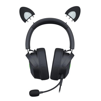 Razer KRAKEN KITTY V2 PRO - Black - RGB - USB 7.1 Gaming Headset - Kitty, Bear, Bunny Ears