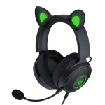 Razer KRAKEN KITTY V2 PRO - Black - RGB - USB 7.1 Gaming Headset - Kitty, Bear, Bunny Ears