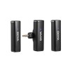 BOYALINK Mobile Wireless Mic for Android (USB-C) iPhone IOS and 3,5 TRS (laptop) 2 person vlog