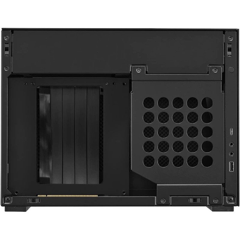 Lian Li A4 H2O Black 4.0 - Mini-ITX PC Case / SFX, SFX-L / Aluminum panels / GPU 3 slots Tower