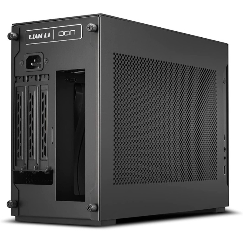 Lian Li A4 H2O Black 4.0 - Mini-ITX PC Case / SFX, SFX-L / Aluminum panels / GPU 3 slots Tower