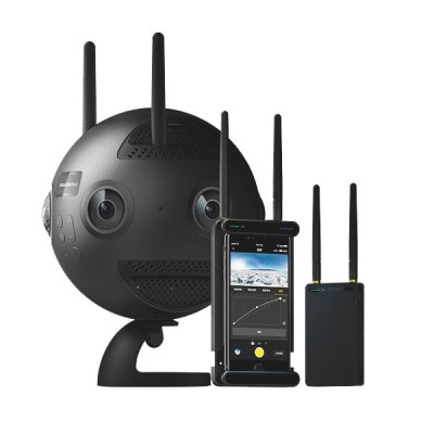 Insta360 Pro 2 8K 360-Degree Spherical Virtual Reality Camera with Farsight Live Monitoring, φ143mm