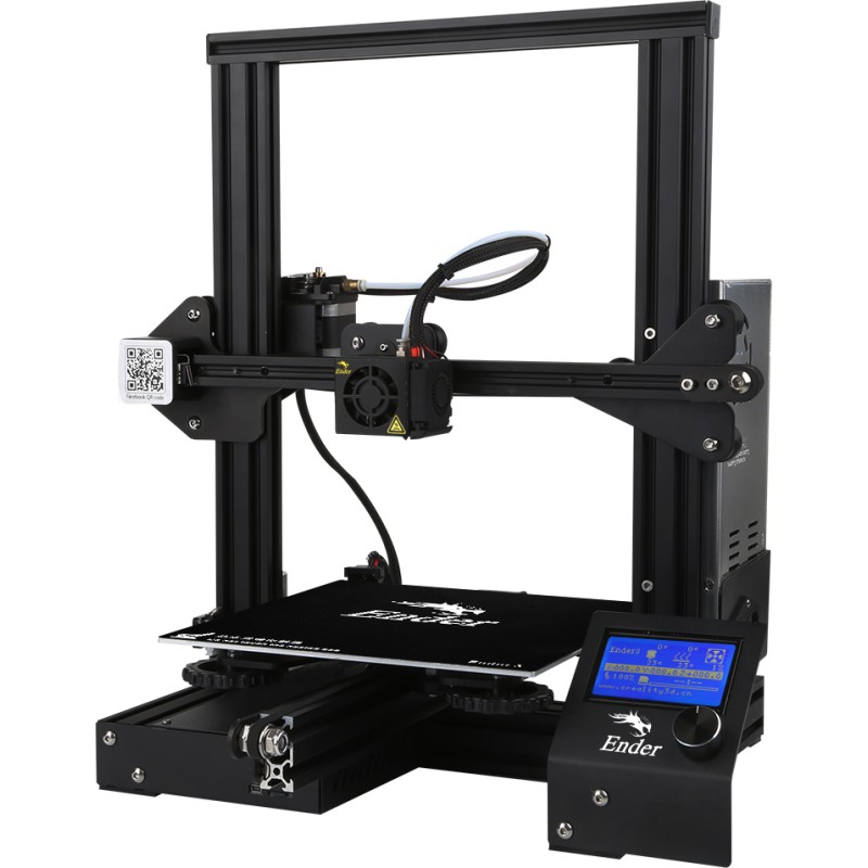 CREALITY Ender-3 3D Printer - Heated Bed DIY FDM, build size 220x220x250mm