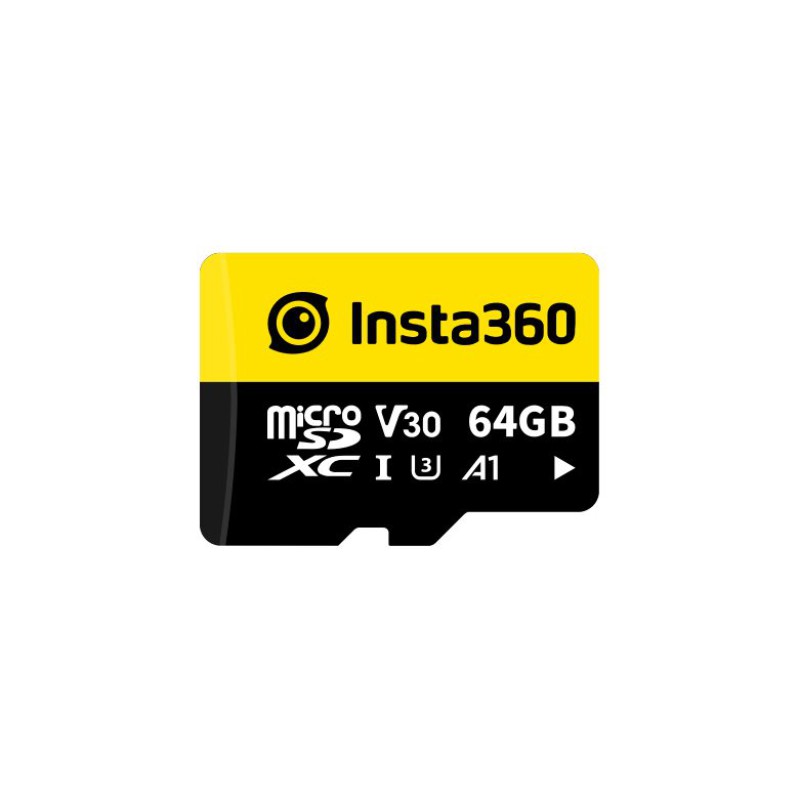 Insta360 64GB SD Card - Micro SD V30, XC1 U3 A1