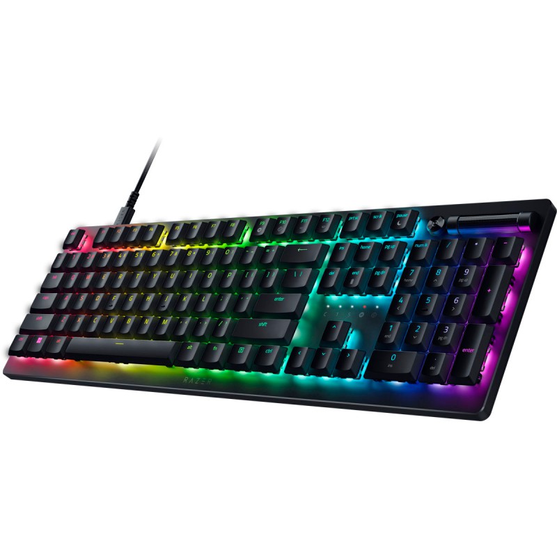 Razer DEATHSTALKER V2 - Low-Profile RGB Gaming Keyboard - Clicky Purple - Optical Switches