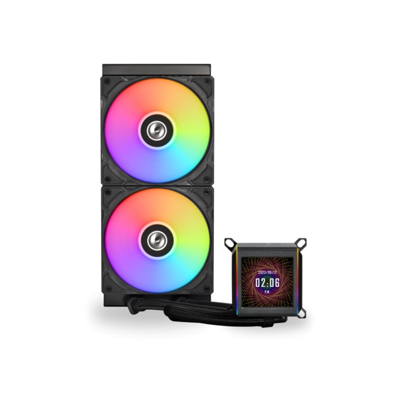 Lian Li Galahad II LCD 280 Black - AIO GPU Liquid Cooler  with ARGB Fans
