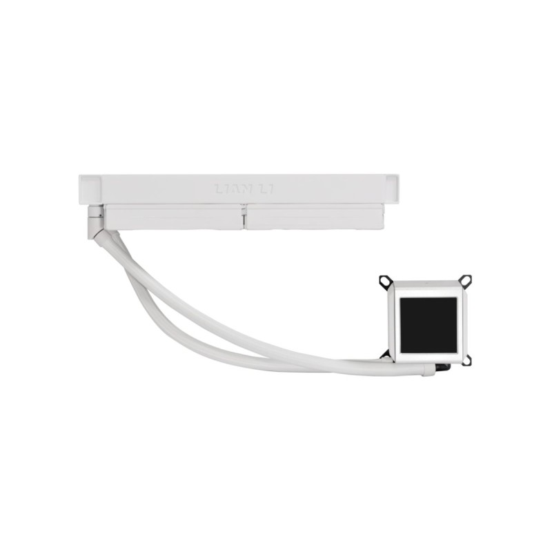Lian Li Galahad II LCD 280 White - AIO GPU Liquid Cooler  with ARGB Fans