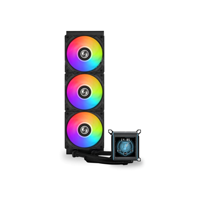 Lian Li Galahad II LCD 360 Black - AIO GPU Liquid Cooler  with ARGB Fans