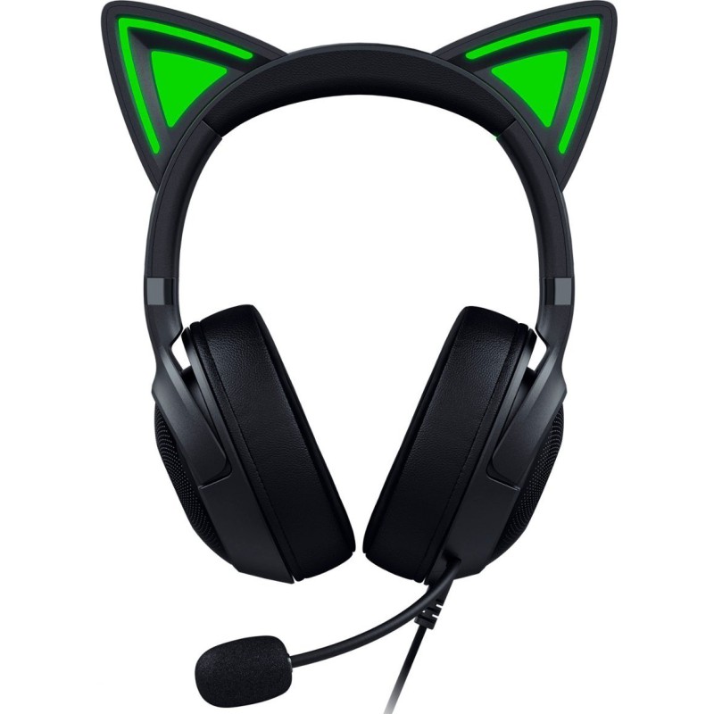 Razer KRAKEN KITTY V2 - Black - RGB - USB 7.1 Gaming Headset - Kitty Ears - PC / PS5 / SWITCH