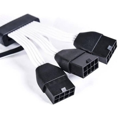 Lian Li Strimer Plus V2 12VHPWR to 3x8Pin ARGB (12+4 to 3x8) Extension Cable