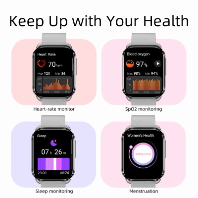 QCY Watch GS S6 Gray - 2,02