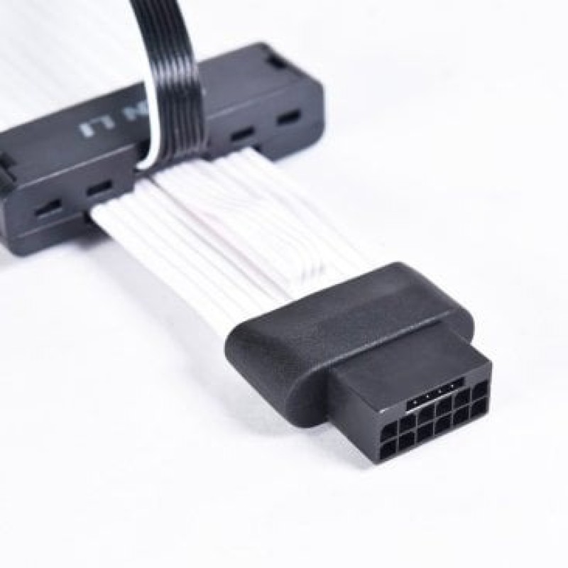 Lian Li Strimer Plus V2 12VHPWR (12+4 To 12+4 Pin) 12 Lights Guides ARGB Extension Cable
