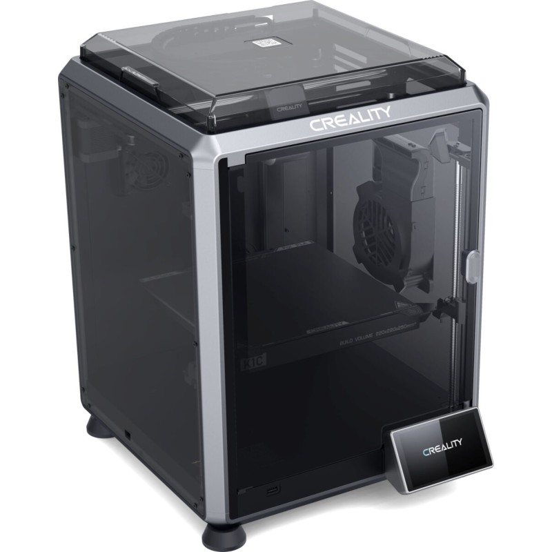 CREALITY K1C 3D Printer High Speed FDM Enclosed 600 mm/s silent fans, advanced nozzle more filaments