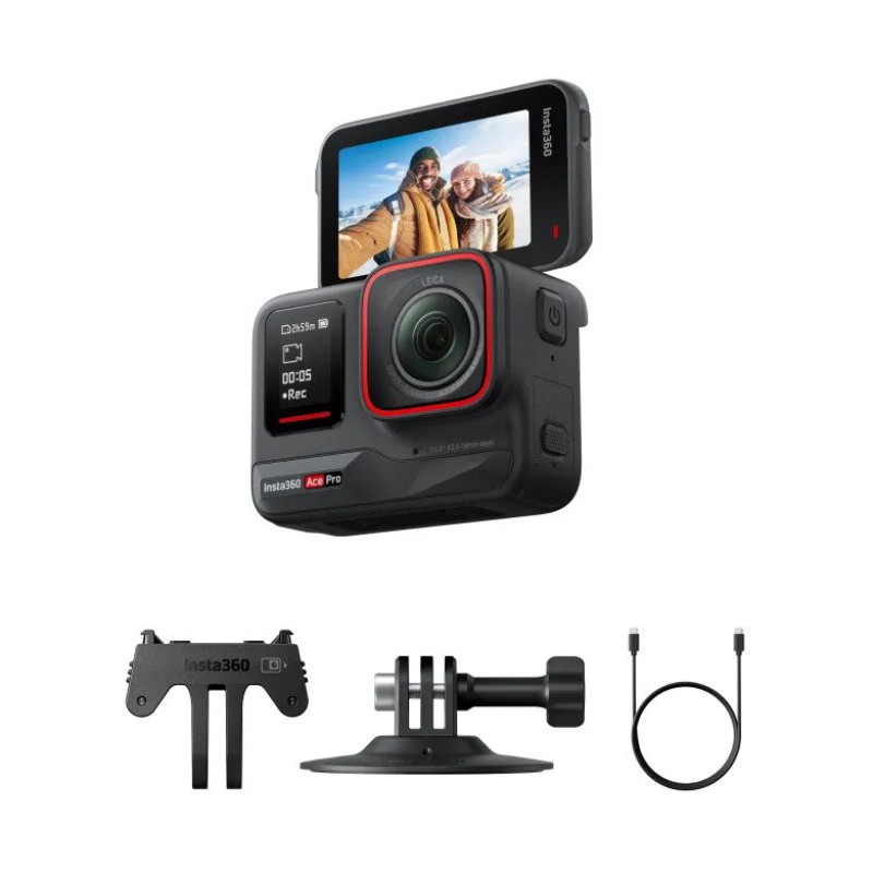 Insta360 Ace Pro - Smart Action Camera 1/1.3, F2.6, 48MP 8k Video
