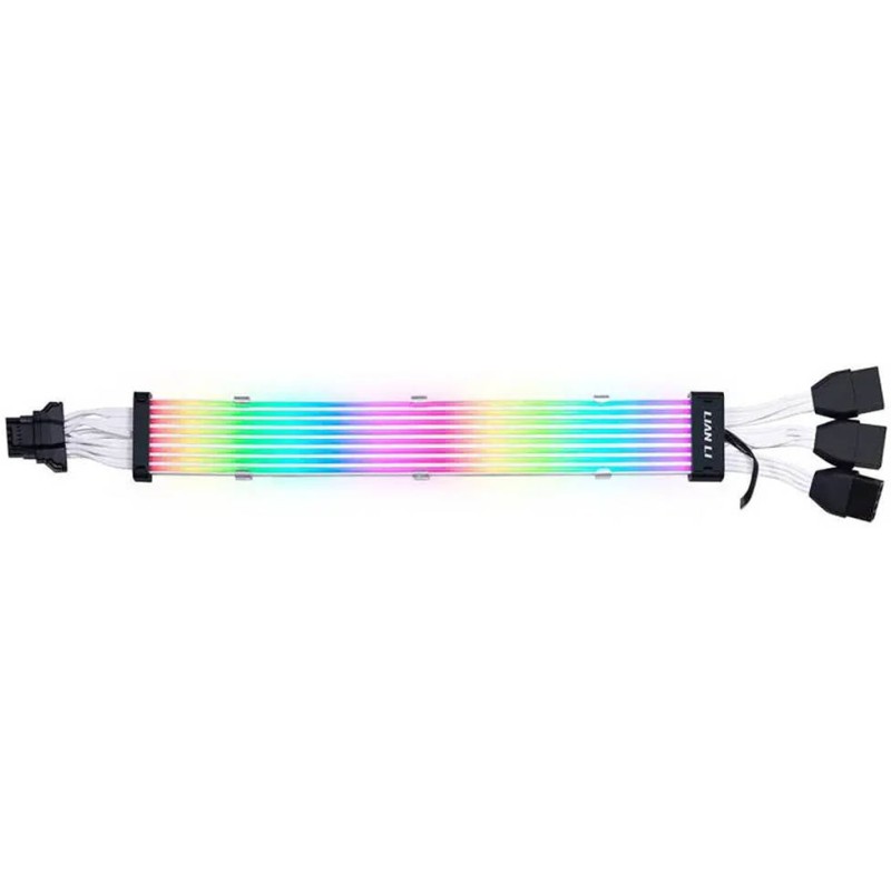 Lian Li Strimer Plus V2 12VHPWR to 3x8Pin ARGB (12+4 to 3x8) Extension Cable