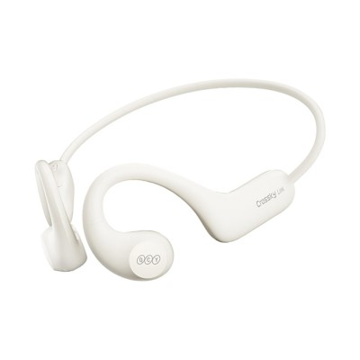 QCY Crossky Link White- Open Ear Air Conduction Headphones Sports Waterproof IPX6 Headset BT5,3