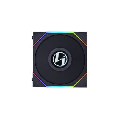 Lian Li UNIFAN TL LCD 120-1PCS Reverse Black - Case Fan