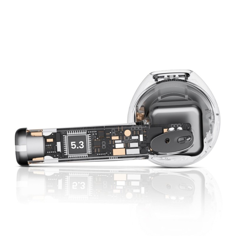 Haylou X1 Neo Black - Bluetooth TWS Semi-Ear Earbuds BT3.5 20h 0,06s Low Latency IPX4 Waterproof