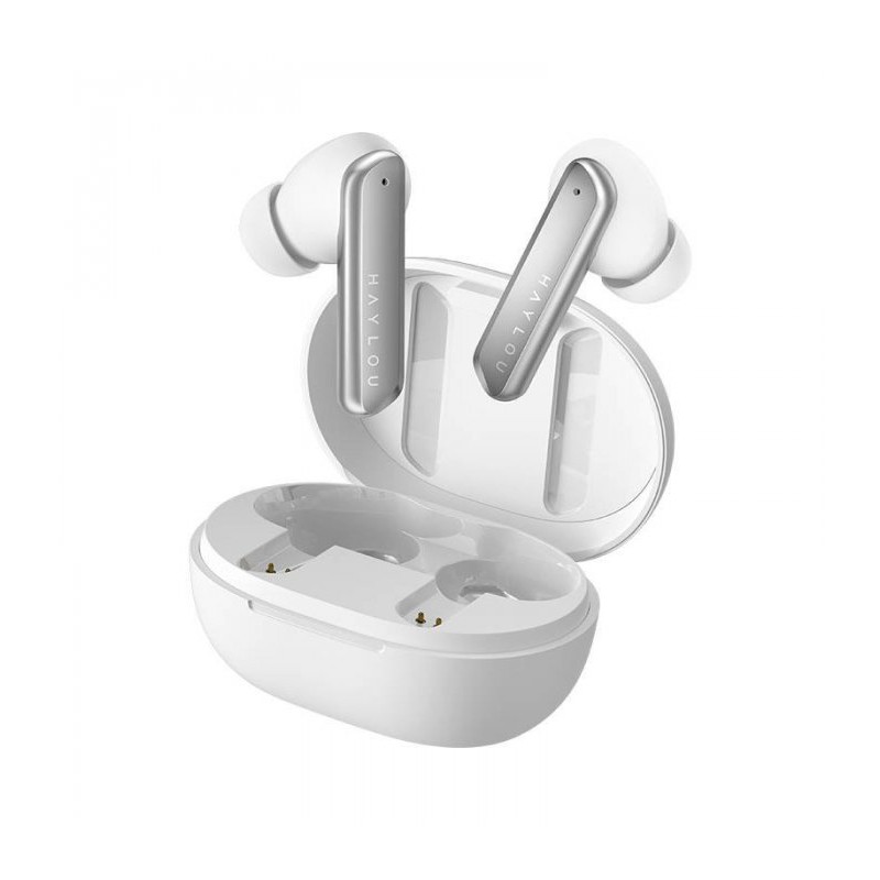 Haylou W1 White - Bluetooth TWS In-Ear Earbuds Qualcomm 3040  AAC/SBC/aptX 2mic ENC IPX4 Waterproof