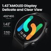 Haylou RT3 Solar Plus Black - Call Watch 1,43 AMOLED 466x466 7d BT5.3 IP68 Waterproof
