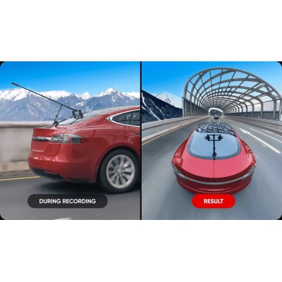 Insta360 Triple Suction Cup Car Mount (no selfie stick included)