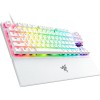 Razer HUNTSMAN V3 PRO TENKEYLESS WHITE ANALOG - Optical Gaming Keyboard - Rapid Trigger - US Layout