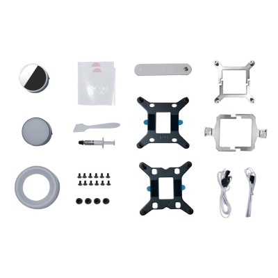 Lian Li Galahad II Trinity Performance 360 White - AIO GPU Liquid Cooler with Performance Fans