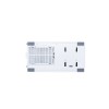 Lian Li SUP01 White - 45Lt Minimal Footprint Case for Vertical GPU aRGB Strips w. 3x 120mm Fans